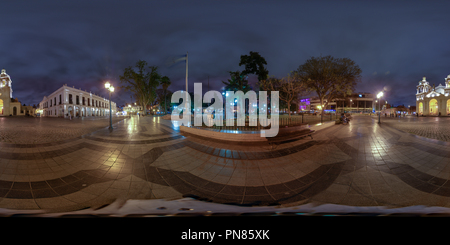 Vue panoramique à 360° de Catedral, Cabildo y Plaza San Martin