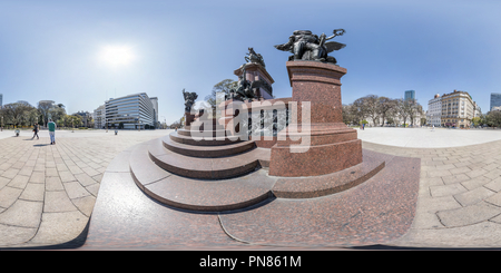 Vue panoramique à 360° de Monumento al General San Martín y a los Ejércitos de la Independencia