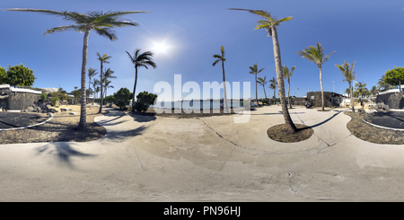 Vue panoramique à 360° de Canaries Lanzarote Costa Teguise Beach Playa de Las Cucharas 5