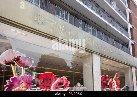 Stella McCartney, Fulham Road, Chelsea, London, SW3, UK Banque D'Images