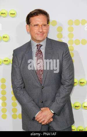 Steve Carell lors de la première de Fox Searchlight Pictures' 'bataille des sexes' qui s'est tenue au Regency Village Theatre de Westwood, CA, le 16 septembre 2017. Photo par Joseph Martinez / PictureLux Banque D'Images