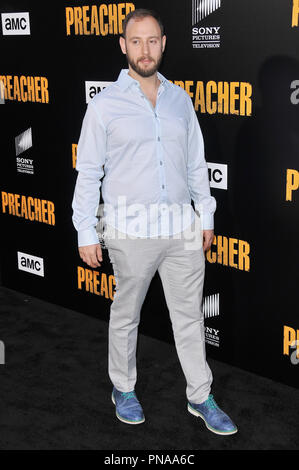 Evan Goldberg à 'prédicateur' Saison 2 Premiere tenue au théâtre à l'établissement Ace Hotel à Los Angeles, CA le mardi, Juin 20, 2017. Photo de RPAC / PictureLux 33342 Numéro de référence de dossier 017RPAC01 pour un usage éditorial uniquement - Tous droits réservés Banque D'Images