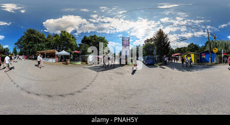 Vue panoramique à 360° de Balaton Sound Festival 2016 Nappall v 32