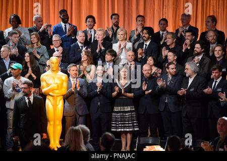 L'Oscar® nominés Déjeuner à Beverly Hills Lundi, 6 février, 2017. La 89e cérémonie des Oscars® sera diffusée le dimanche 26 février, en direct sur ABC. Référence #  33227 Fichier 022THA pour un usage éditorial uniquement - Tous droits réservés Banque D'Images
