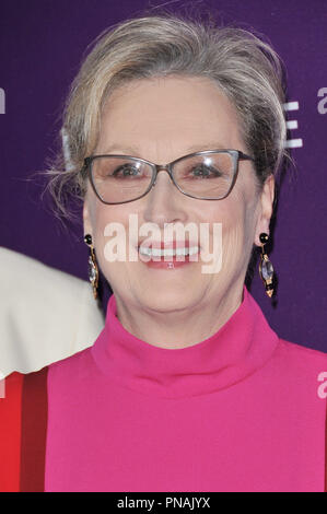 Meryl Streep à la 19e Costume Designers Guild Awards qui a eu lieu au Beverly Hilton de Los Angeles, CA le Mardi, Février 21, 2017. Photo de RPAC / PictureLux 33239 Numéro de référence de dossier 003RPAC01 pour un usage éditorial uniquement - Tous droits réservés Banque D'Images