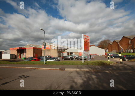 Gros depot Chelmsford Essex Booker Angleterre Banque D'Images