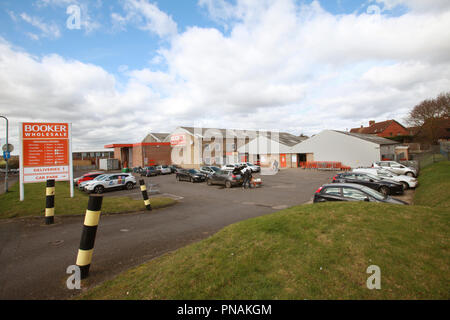 Gros depot Chelmsford Essex Booker Angleterre Banque D'Images