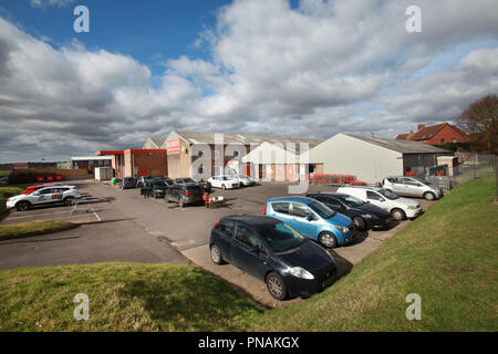 Gros depot Chelmsford Essex Booker Angleterre Banque D'Images