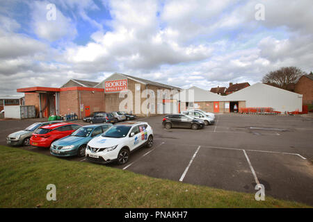 Gros depot Chelmsford Essex Booker Angleterre Banque D'Images