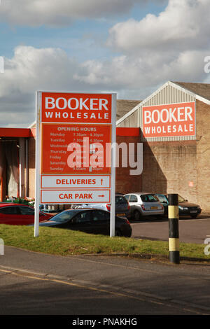 Gros depot Chelmsford Essex Booker Angleterre Banque D'Images