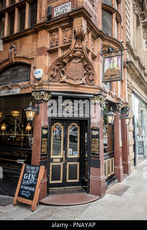 M. Thomas's Chop House. Manchester. Banque D'Images