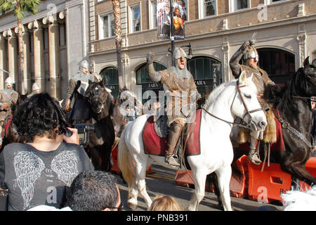 Atmosphère à la première mondiale de Warner Bros' 'Le Roi Arthur : Légende de l'Épée" tenue à l'Théâtre chinois de Grauman à Hollywood, CA, le 8 mai 2017. Photo par Joseph Martinez / PictureLux Banque D'Images