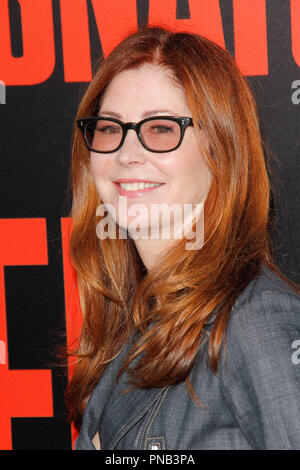 Dana Delany lors de la première mondiale de la 20th Century Fox' 'Snatched' qui s'est tenue au Regency Village Theatre de Westwood, CA, le 10 mai 2017. Photo par Joseph Martinez / PictureLux Banque D'Images