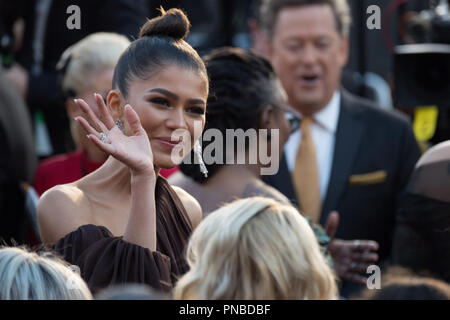 On arrive sur le tapis rouge de la 90e cérémonie des Oscars® au Dolby® Theatre à Hollywood, CA le dimanche, Mars 4, 2018. Référence #  33546 Fichier 163PLX pour un usage éditorial uniquement - Tous droits réservés Banque D'Images