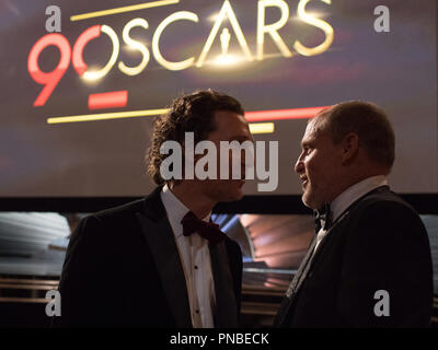 Matthew McConaughey et Woody Harrelson au cours de l'ABC de la télédiffusion en direct 90e Oscars® au Dolby® Theatre à Hollywood, CA le dimanche, Mars 4, 2018. Référence #  33546 Fichier 464PLX pour un usage éditorial uniquement - Tous droits réservés Banque D'Images