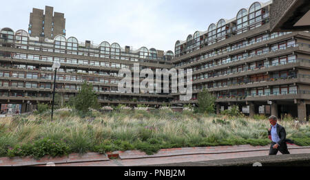 Le Barbican, Londres, Angleterre, Royaume-Uni Banque D'Images