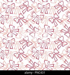 Arrière-plan transparent, contours bows Illustration de Vecteur