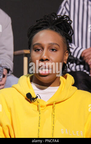 Lena Waithe 03/15/2018 Un joueur 'Prêt' Appuyez sur la princesse qui s'est tenue à la Goya Studios à Los Angeles, CA Photo par Izumi Hasegawa / HNW / PictureLux Banque D'Images