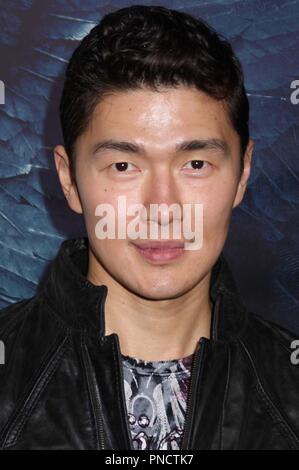 Rick Yune lors de la première mondiale de la Légion qui s'est tenue à Hollywood à l'Arclight Cinerama Dome d'Hollywood, CA le Jeudi, 21 janvier 2010. Photo par Pedro Ulayan Pacifique Photo Presse /fichier PictureLux RickYune01 #  Référence 12110PLX pour un usage éditorial uniquement - Tous droits réservés Banque D'Images