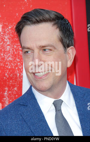 Ed Helms lors de la première mondiale de Warner Bros' 'Tag' qui a eu lieu au Regency Village Theatre de Westwood, CA, le 7 juin 2018. Photo par Joseph Martinez / PictureLux Banque D'Images