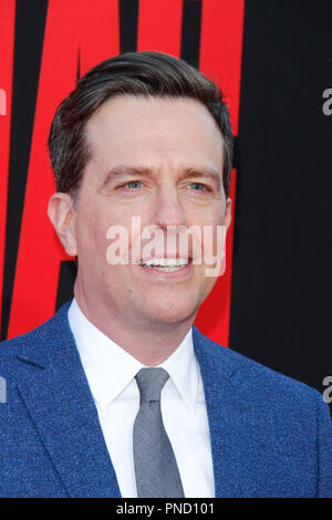 Ed Helms lors de la première mondiale de Warner Bros' 'Tag' qui a eu lieu au Regency Village Theatre de Westwood, CA, le 7 juin 2018. Photo par Joseph Martinez / PictureLux Banque D'Images