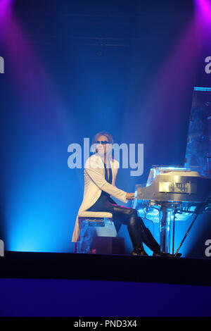 Yoshiki 08/24/2018 Japon House Los Angeles Réception d'ouverture qui a eu lieu au Hollywood & Highland à Los Angeles, CA Photo par Izumi Hasegawa / HNW / PictureLux Banque D'Images