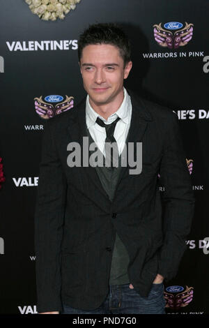 Topher Grace au Los Angeles Première mondiale de New Line Cinema's 'Valentine's Day'. Arrivants tenue au Grauman's Chinese Theatre à Hollywood, CA. Le 8 février 2010. Photo par : Richard Chavez / PictureLux GraceTopher #  de référence de fichier1 020810RAC pour un usage éditorial uniquement - Tous droits réservés Banque D'Images