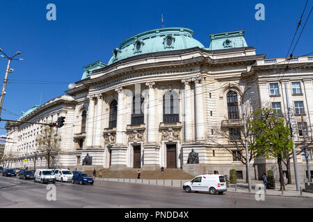 L'Université Saint Kliment Okhridski de Sofia à Sofia, Bulgarie. Banque D'Images