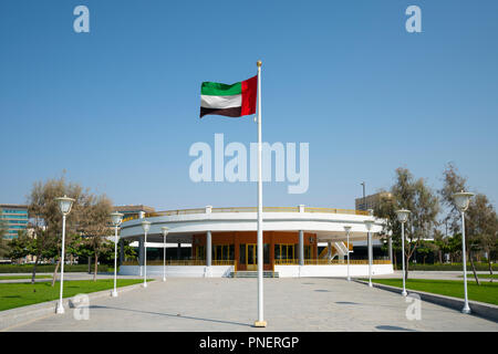 Voir l'Union de maison où les Emirats Arabes Unis a été formé à Dubaï, Émirats arabes unis, ÉMIRATS ARABES UNIS Banque D'Images