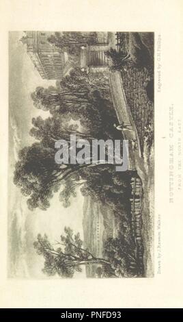 Libre à partir de la page 177 de "l'histoire du château de Nottingham, à partir de l'Invasion danoise jusqu'à sa destruction par des émeutiers, en 1831. (L'annexe.)' . Banque D'Images