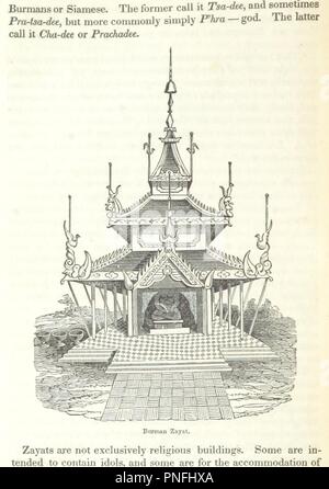 Libre à partir de la page 264 de "Voyages en Asie Sud-Est, Faire place au Hindustan, Malaya, Siam, et de la Chine. Avec les avis de nombreuses stations missionnaires, et un compte rendu complet de l'Empire Birman avec thèse, tables, etc' par Th0038. Banque D'Images