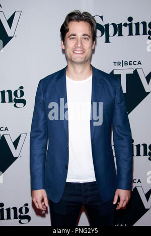 New York, NY, USA. Sep 21, 2018. Stephan Paternot à la vallée de la flèche lors de la première mondiale de la série 2018 TV Festival Tribeca Studios au printemps à New York le 21 septembre 2018. Crédit : Diego Corredor Punch/media/Alamy Live News Banque D'Images