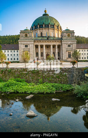 La Cathédrale de St Blaise. Blaisen. Baden Wurtemberg. L'Allemagne. L'Europe Banque D'Images