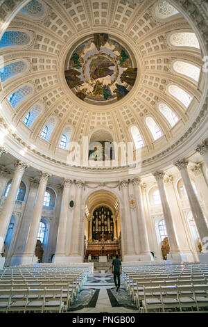 Dome de la cathédrale de St Blasien. Blaisen. Baden Wurtemberg. L'Allemagne. L'Europe Banque D'Images