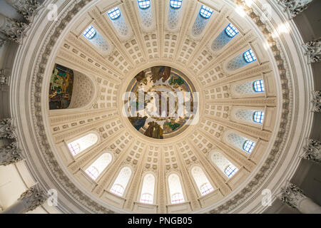 Dome de la cathédrale de St Blasien. Blaisen. Baden Wurtemberg. L'Allemagne. L'Europe Banque D'Images