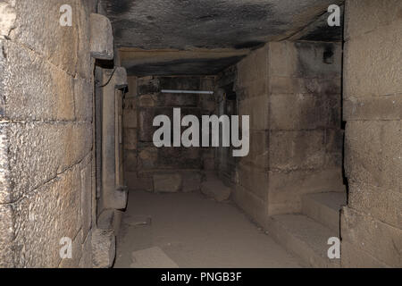 Le tombeau de l'Empereur Kaleb Axum, Ethiopie Banque D'Images