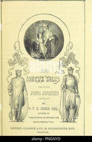 Libre à partir de la page 417 de "l'Œuvre de G. P. R. J., révisé et corrigé par l'auteur. Avec une préface d'introduction' . Banque D'Images