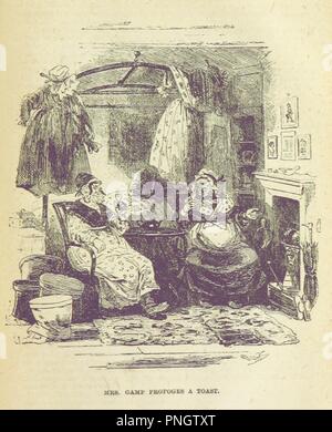 Libre à partir de la page 527 de "La vie et les aventures de Martin Chuzzlewit. [Avec des plaques.]' . Banque D'Images