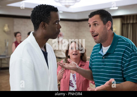 DATE DE SORTIE : Avril 27, 2018 Title : La semaine du studio : BAC 2007 Réalisateur : Robert Smigel PLOT : deux pères avec des personnalités opposées s'unissent pour célébrer le mariage de leurs enfants. Ils sont forcés de passer la semaine la plus longue de leur vie ensemble, et le grand jour ne peut pas venir assez vite. Avec : Adam Sandler, Chris Rock, Steve Buscemi. (Crédit Image : ©/Netflix Entertainment Photos) Banque D'Images