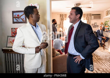 DATE DE SORTIE : Avril 27, 2018 Title : La semaine du studio : BAC 2007 Réalisateur : Robert Smigel PLOT : deux pères avec des personnalités opposées s'unissent pour célébrer le mariage de leurs enfants. Ils sont forcés de passer la semaine la plus longue de leur vie ensemble, et le grand jour ne peut pas venir assez vite. Avec : Adam Sandler, Chris Rock, Steve Buscemi. (Crédit Image : ©/Netflix Entertainment Photos) Banque D'Images