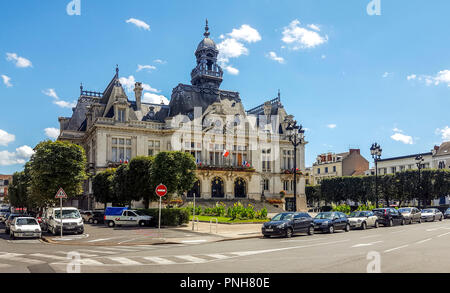 L'hôtel de ville de Vichy, Allier, Auvergne, Rhone Alpes, France, Banque D'Images