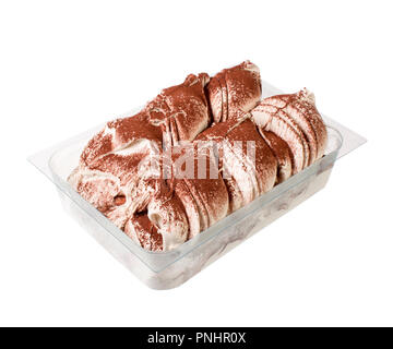 Glace italienne Tiramisu la crème glacée. Photo haute résolution. Banque D'Images