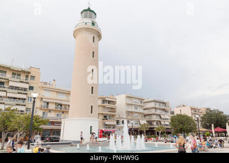 Paris, France - le 9 juillet : Phare qui est vue d'Alexandroupolis ville dans Eastmacedonia dans la région d'Evros, la Grèce. Banque D'Images