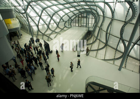 L 'nuage' par Massimiliano Fuksas construit dans le quartier Eur de Rome. Congrès et conférences Centre de la capitale. Banque D'Images