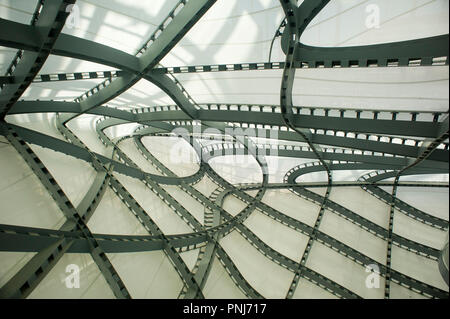 L 'nuage' par Massimiliano Fuksas construit dans le quartier Eur de Rome. Congrès et conférences Centre de la capitale. Banque D'Images