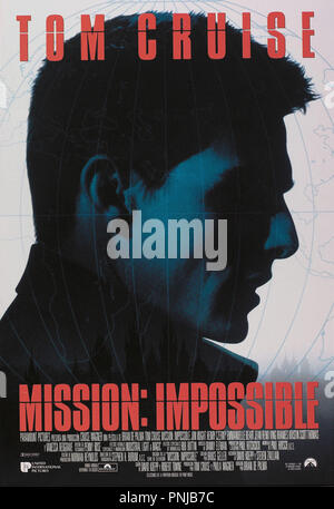 Titre original : MISSION : IMPOSSIBLE. Titre en anglais : MISSION : IMPOSSIBLE. Année : 1973. Réalisateur : BRIAN DE PALMA. Credit : PARAMOUNT PICTURES / Album Banque D'Images