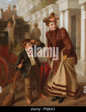 William Powell Frith - la traversée Sweeper 2 Banque D'Images