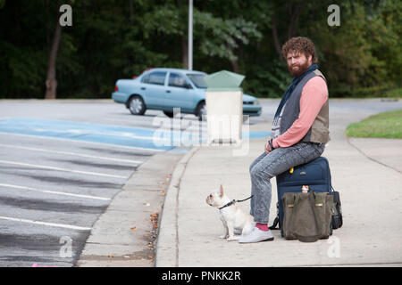 Film Original Title : Date d'échéance. Titre en anglais : Date d'échéance. Année : 2010. Réalisateur : TODD PHILLIPS. Stars : Zach Galifianakis. Credit : Warner Bros Pictures / GORDON, MELINDA SUE / Album Banque D'Images