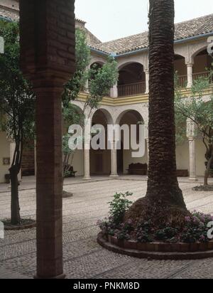 CORDOBA Palacio de Congresos y Exposiciones desde 1980-ANTIGUO HOSPITAL DE SAN SEBASTIAN CONSTRUIDO EN EL S. XVI. Emplacement : Palacio de Congresos y Exposiciones. L'ESPAGNE. Banque D'Images