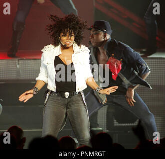 Janet Jackson joue sur la soirée de clôture de sa tournée mondiale 2011 au Fillmore à Miami Beach le 5 décembre 2011. Banque D'Images